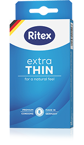 Ritex EXTRA THIN - A TERMÉSZETES ÉRZÉSÉRT - Szuper vékony prémium minőség Ritex EXTRA THIN óvszerek